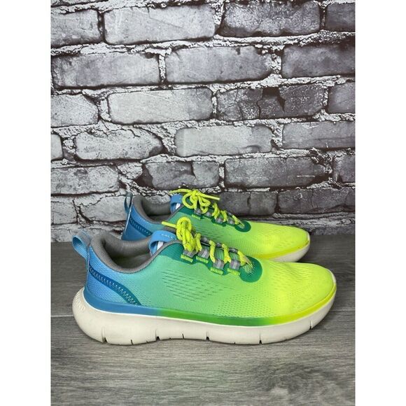 Cole Haan Zero Grand 212850 Journey Blue Yellow Synthetic Shoes Women 7.5M US/38 - Picture 11 of 16